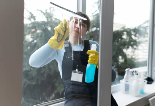 Nettoyage de vitres intérieures et extérieures à Sambin